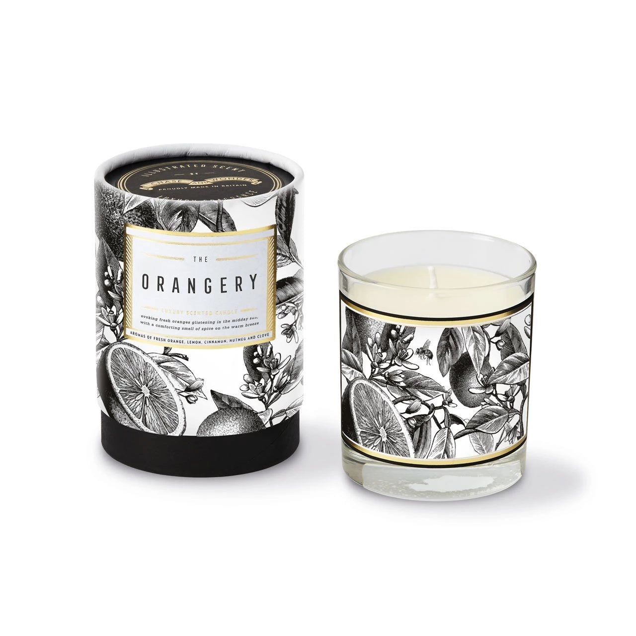 Home For Christmas Luxury Scented Glass Candle