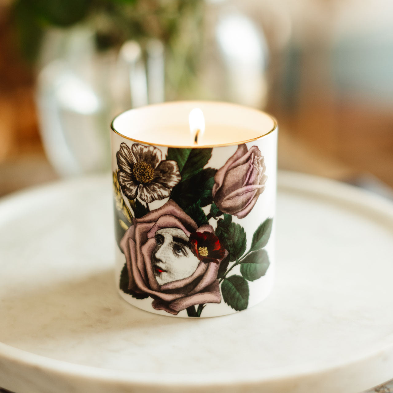 Rosa Ceramic Candle