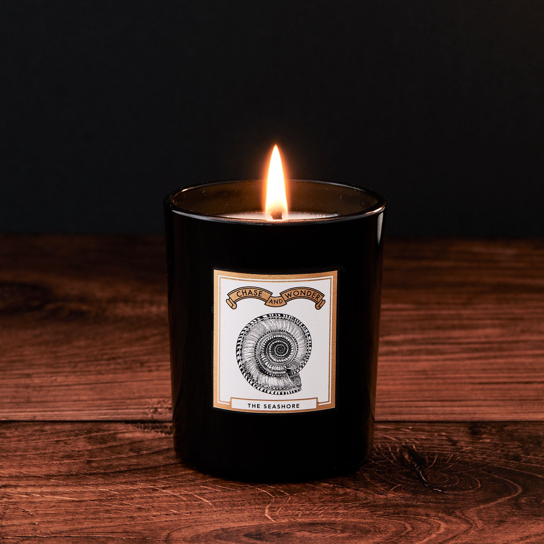 The Seashore Glass Candle