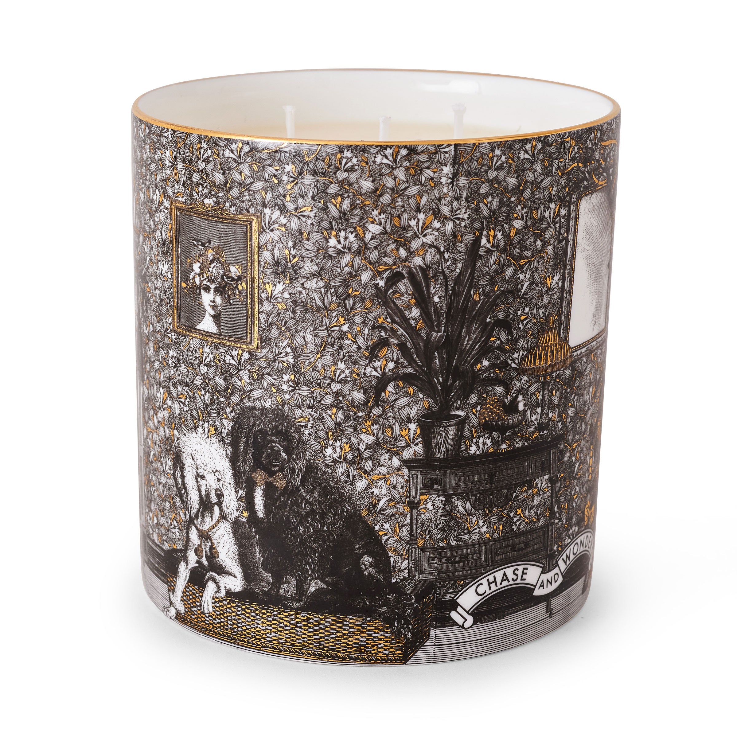 Home For Christmas 3 Wick Ceramic Scented Candle