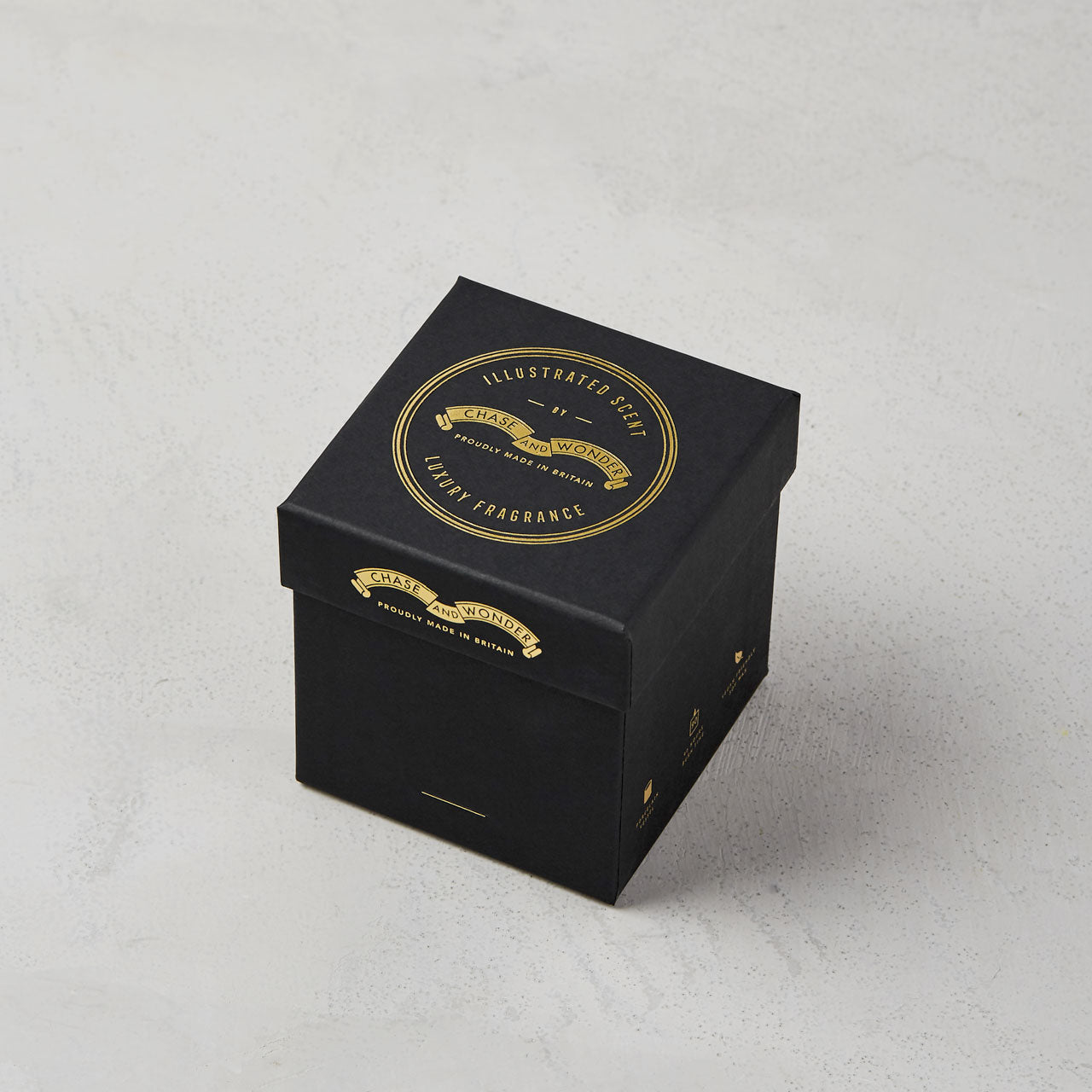 His and Hers Candle Duo gift set, contents displayed alongside the luxury gift box
