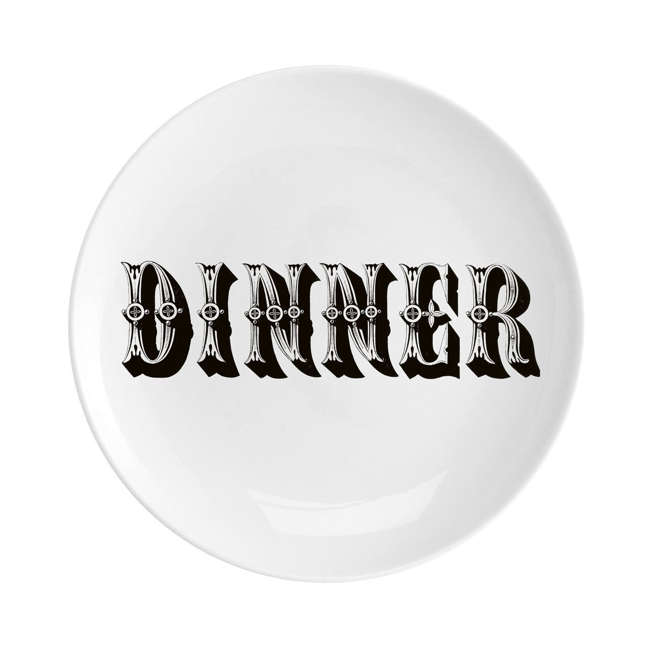 Dinner Fine China 8" Plate - Chase and Wonder - Proudly Made in Britain