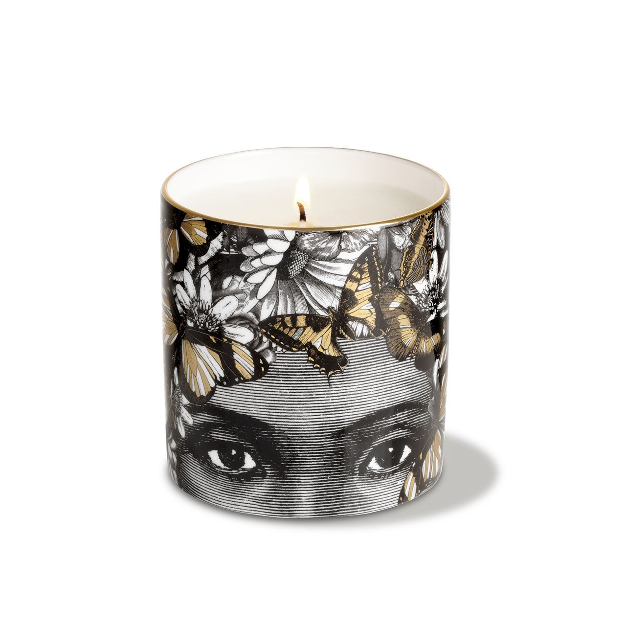 The Butterfly Lady Ceramic Candle