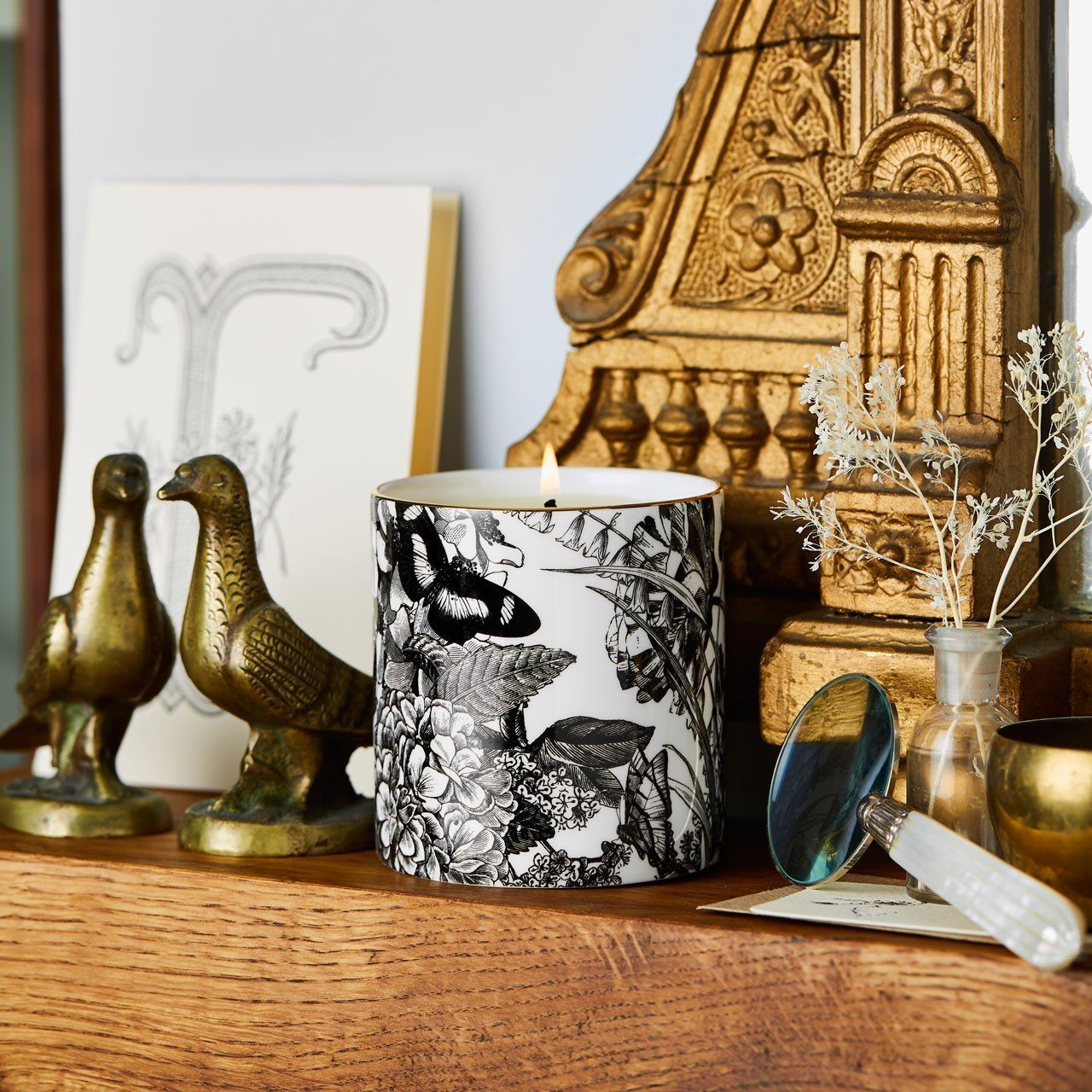 The Country Garden Ceramic Candle - Chase and Wonder - Proudly Made in Britain