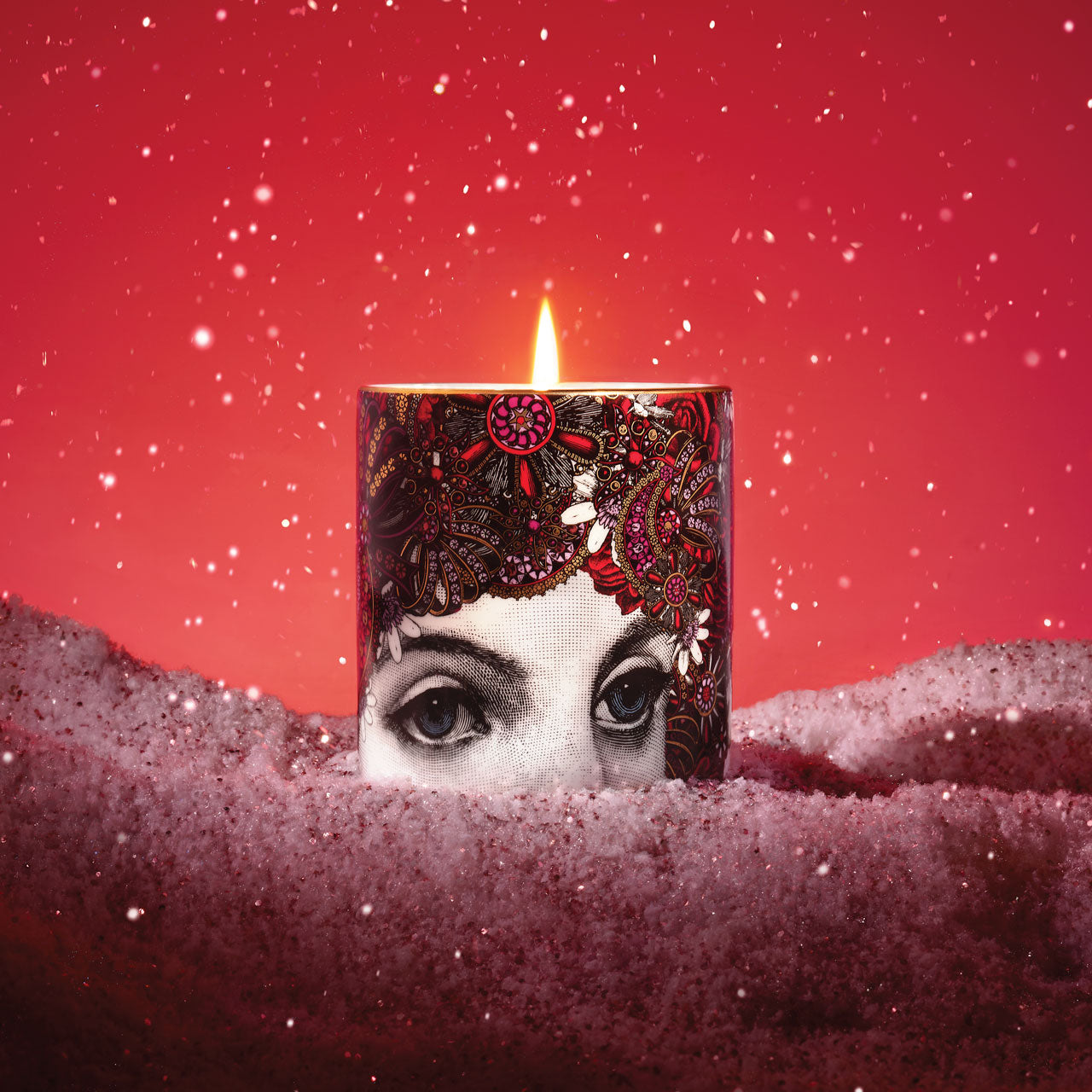 The Christmas Lady Luxury Scented Ceramic Candle