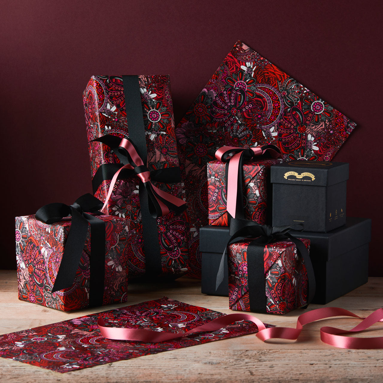 Chase and Wonder luxury gift wrapping