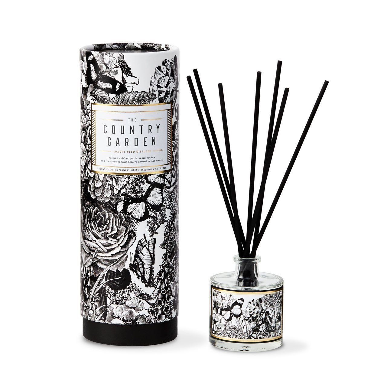 The Country Garden Reed Diffuser - Chase and Wonder - Proudly Made in Britain
