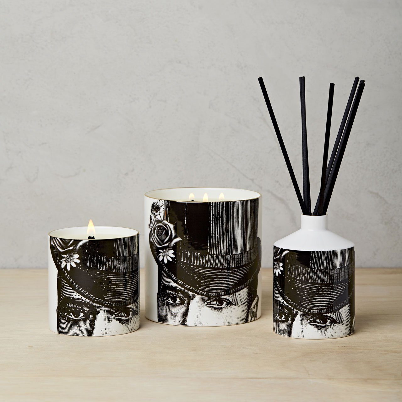 The Dashing Gent 3 Wick Scented Ceramic Candle - Chase and Wonder - Proudly Made in Britain