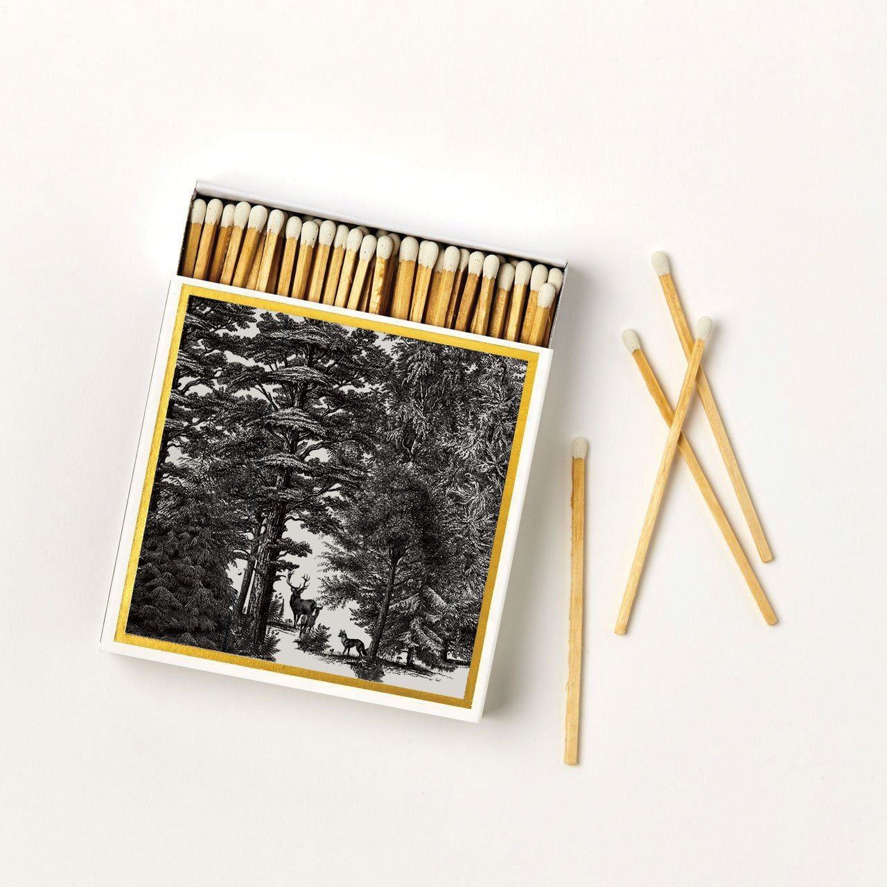 The Enchanted Forest Luxury Matches - Chase and Wonder - Proudly Made in Britain