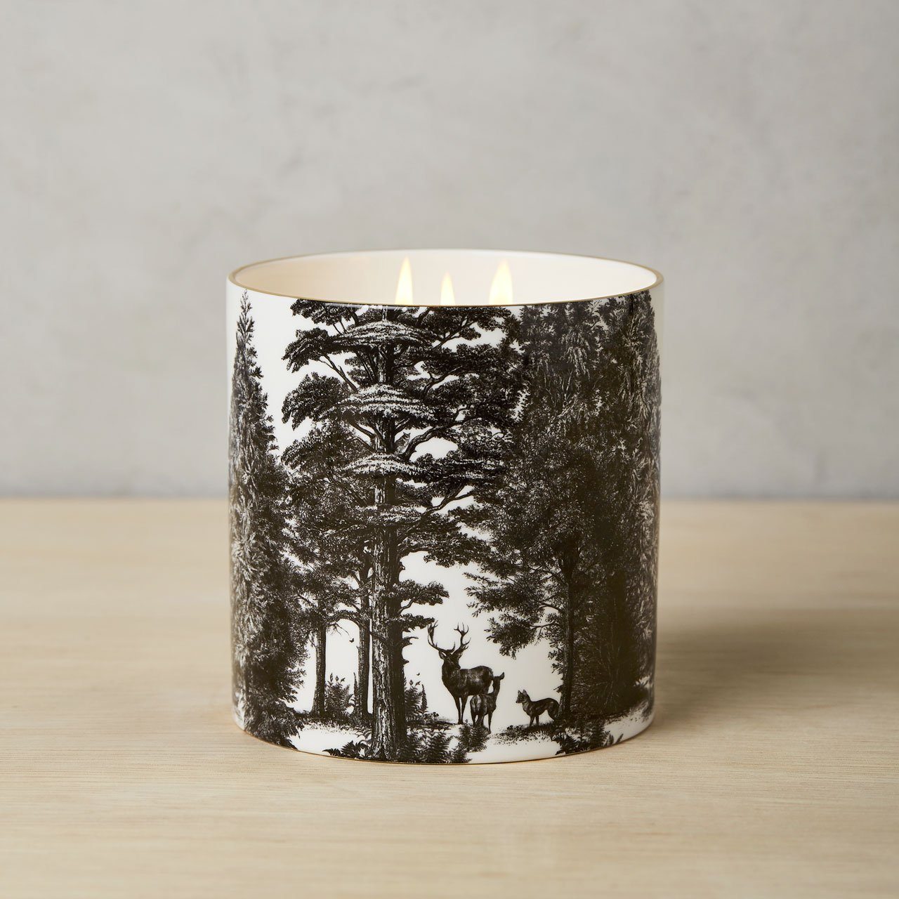 The Enchanted Forest 3 Wick Scented Ceramic Candle - Chase and Wonder - Proudly Made in Britain