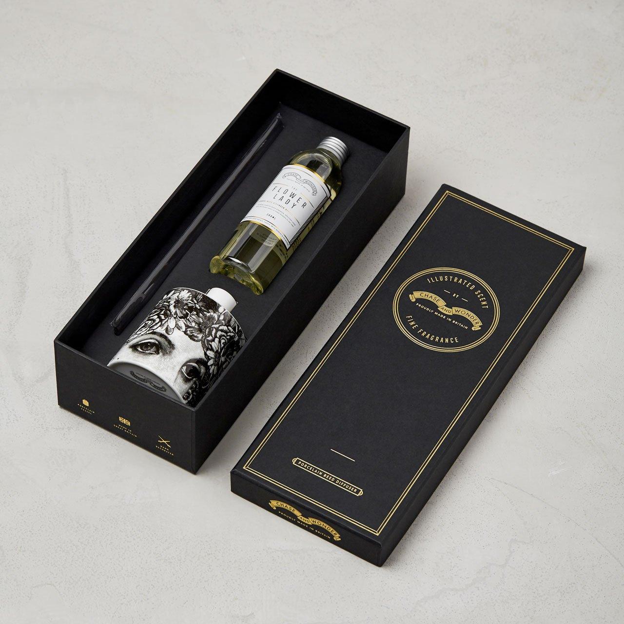 The Flower Lady Ceramic Diffuser - Chase and Wonder - Proudly Made in Britain