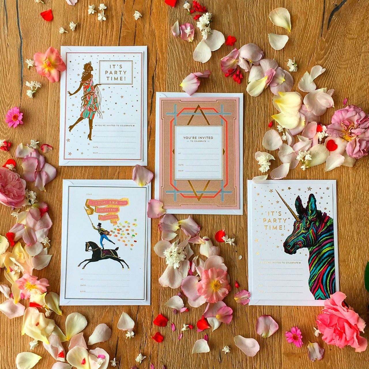 Horse Rider Invitation (Pack of 10) - Chase and Wonder - Proudly Made in Britain