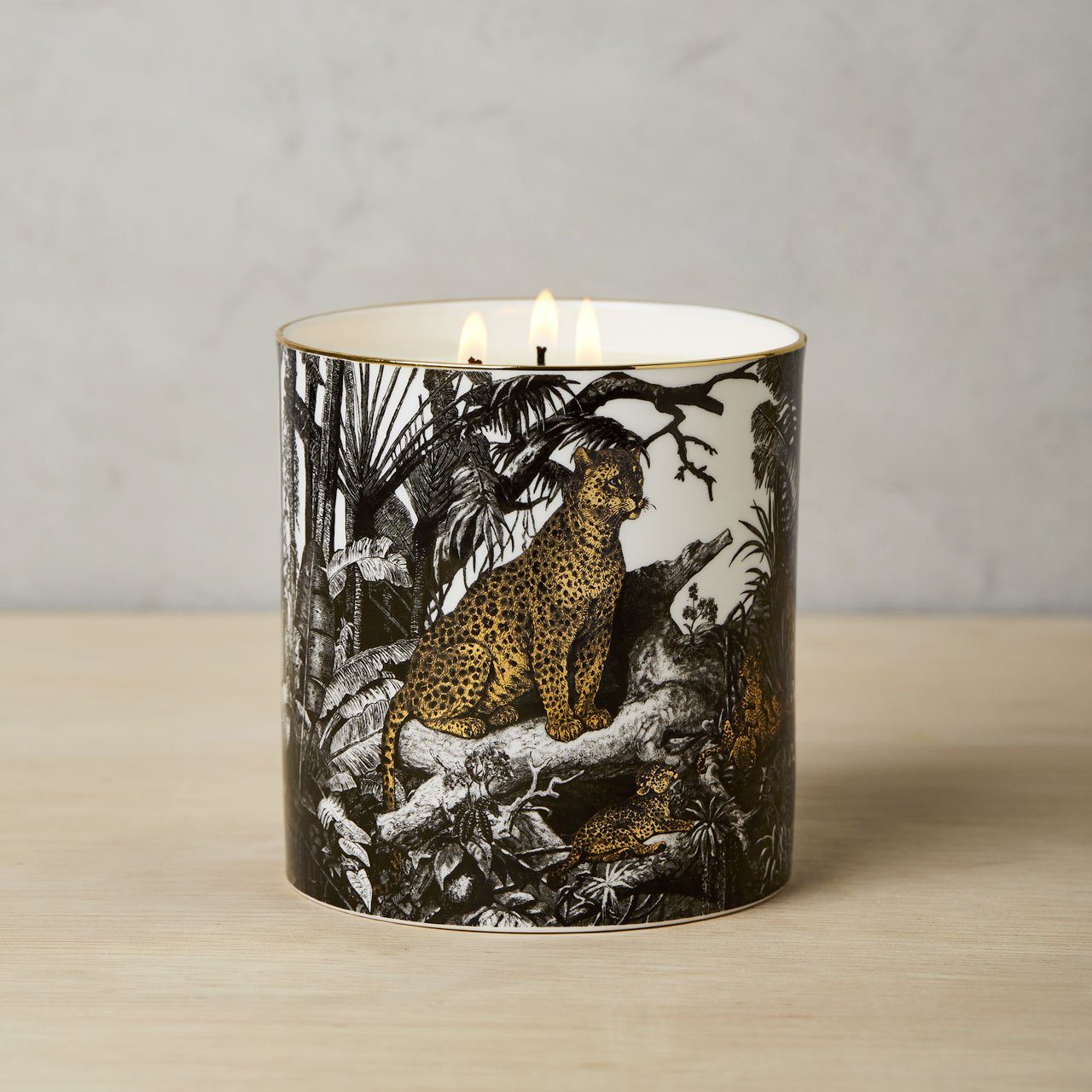 The Jungle 3 Wick Scented Ceramic Candle - Chase and Wonder - Proudly Made in Britain