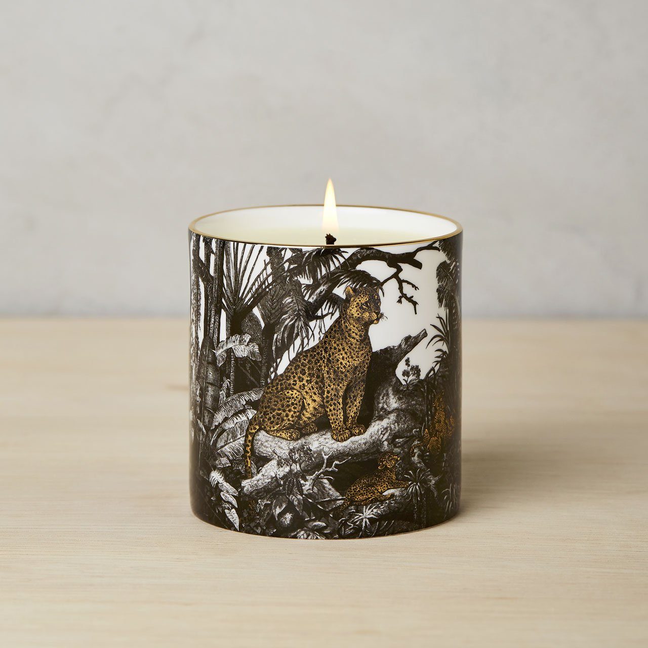 The Jungle Luxury Scented Ceramic Candle - Chase and Wonder - Proudly Made in Britain