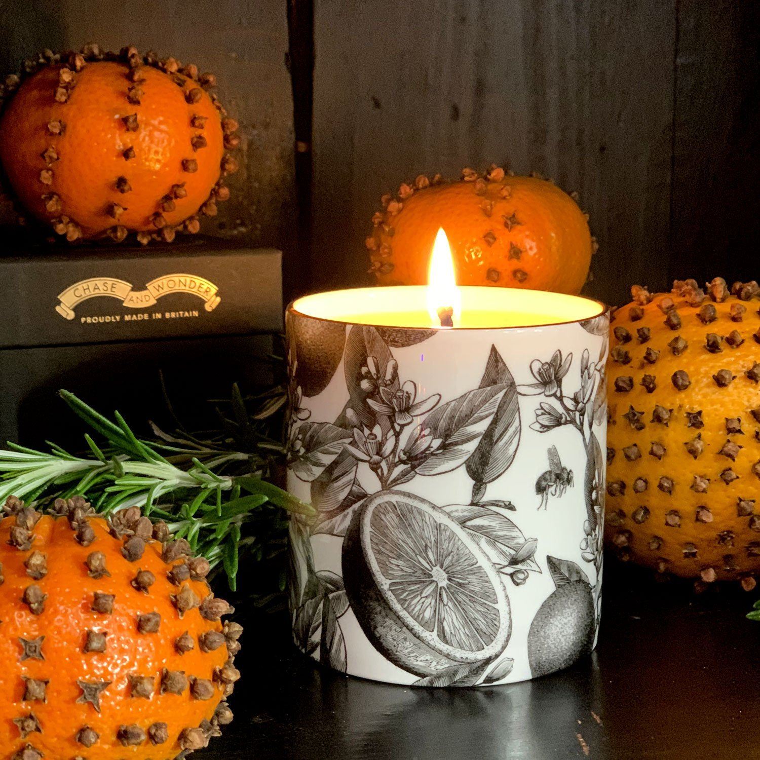 The Orangery Ceramic Candle - Chase and Wonder - Proudly Made in Britain