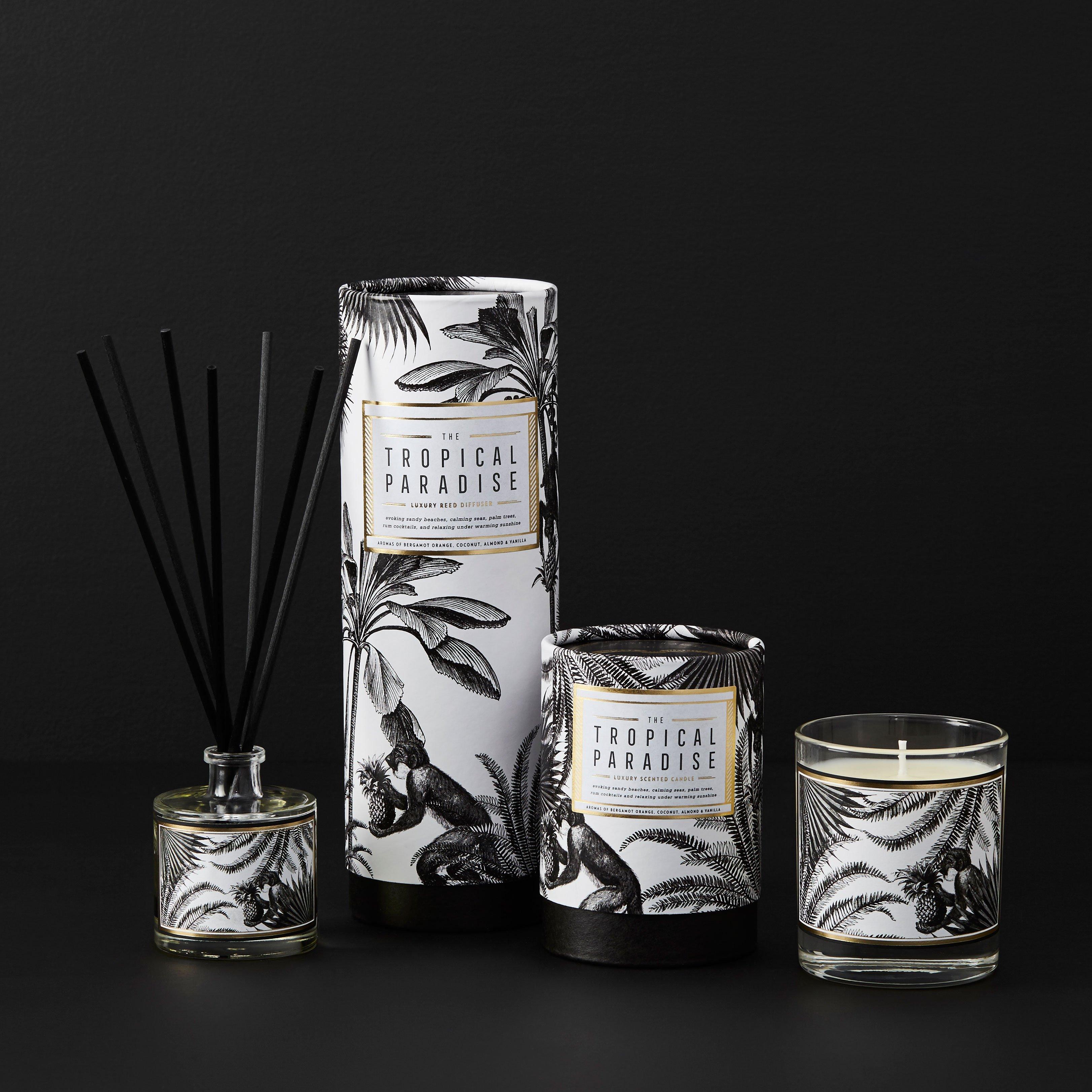 The Tropical Paradise Reed Diffuser - Chase and Wonder - Proudly Made in Britain