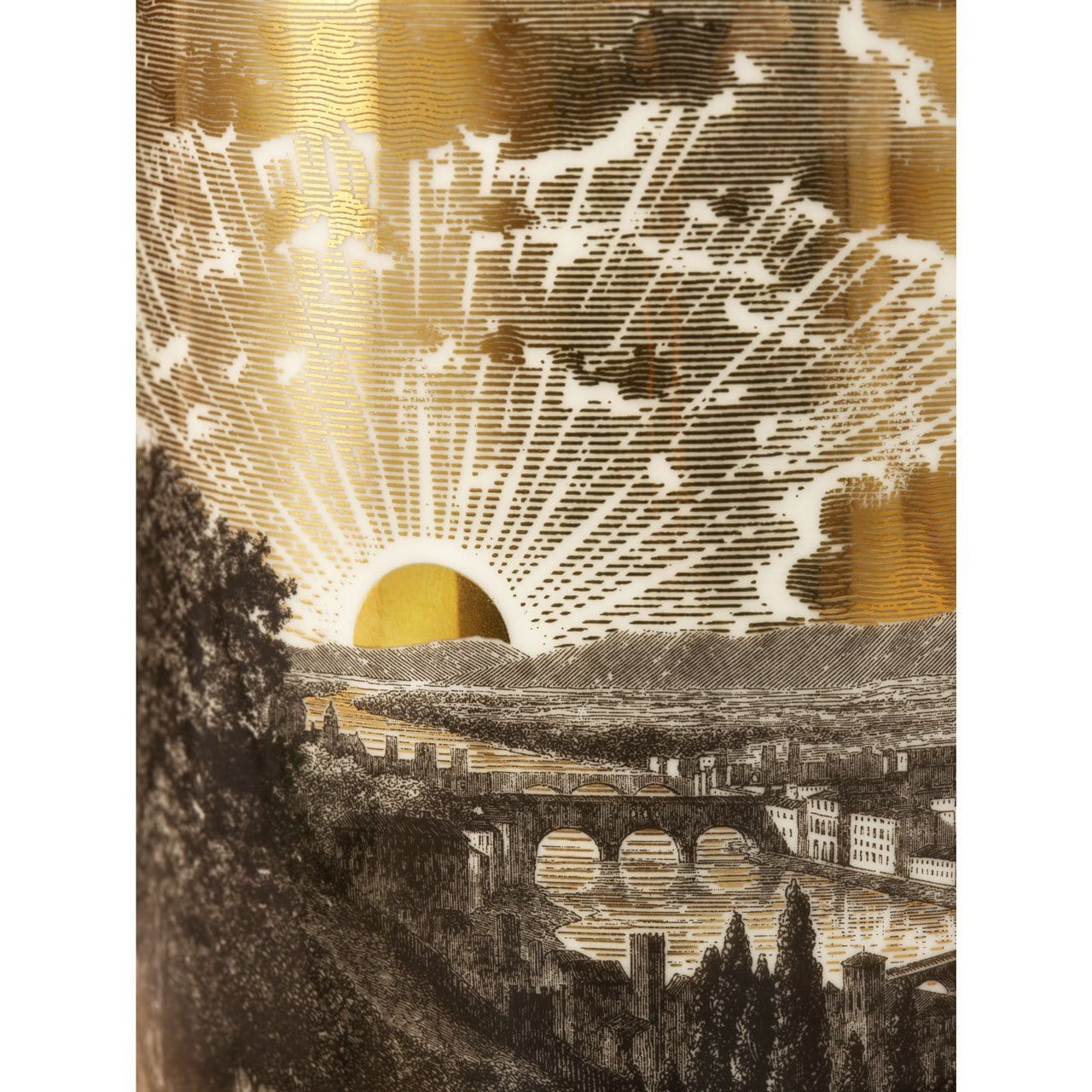 The Tuscan Sunset Ceramic Candle