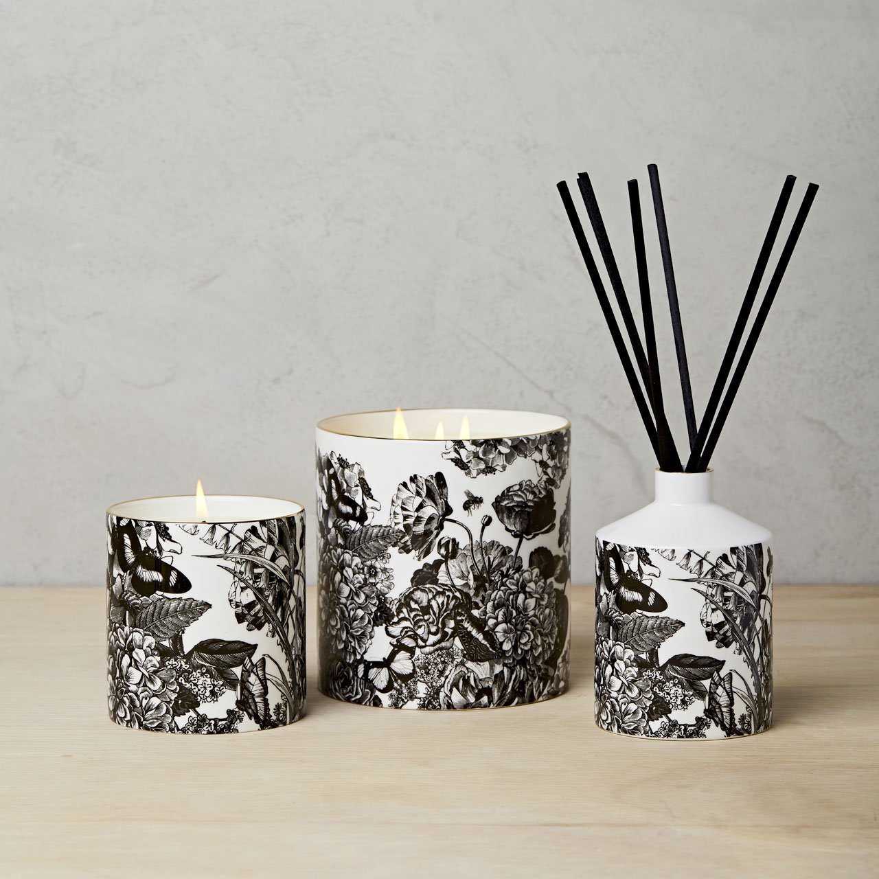 The Country Garden Ceramic Diffuser - Chase and Wonder - Proudly Made in Britain