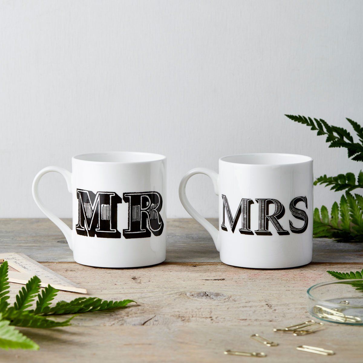 Mr Type Fine China Mug - Chase and Wonder - Proudly Made in Britain