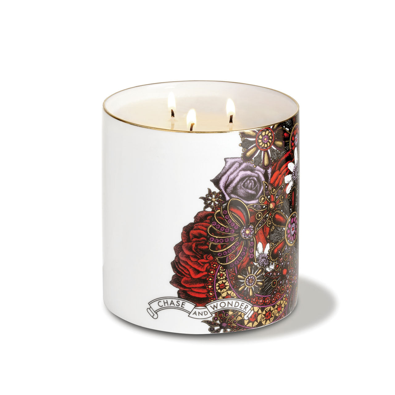 The Christmas Lady 3 Wick Scented Ceramic Candle