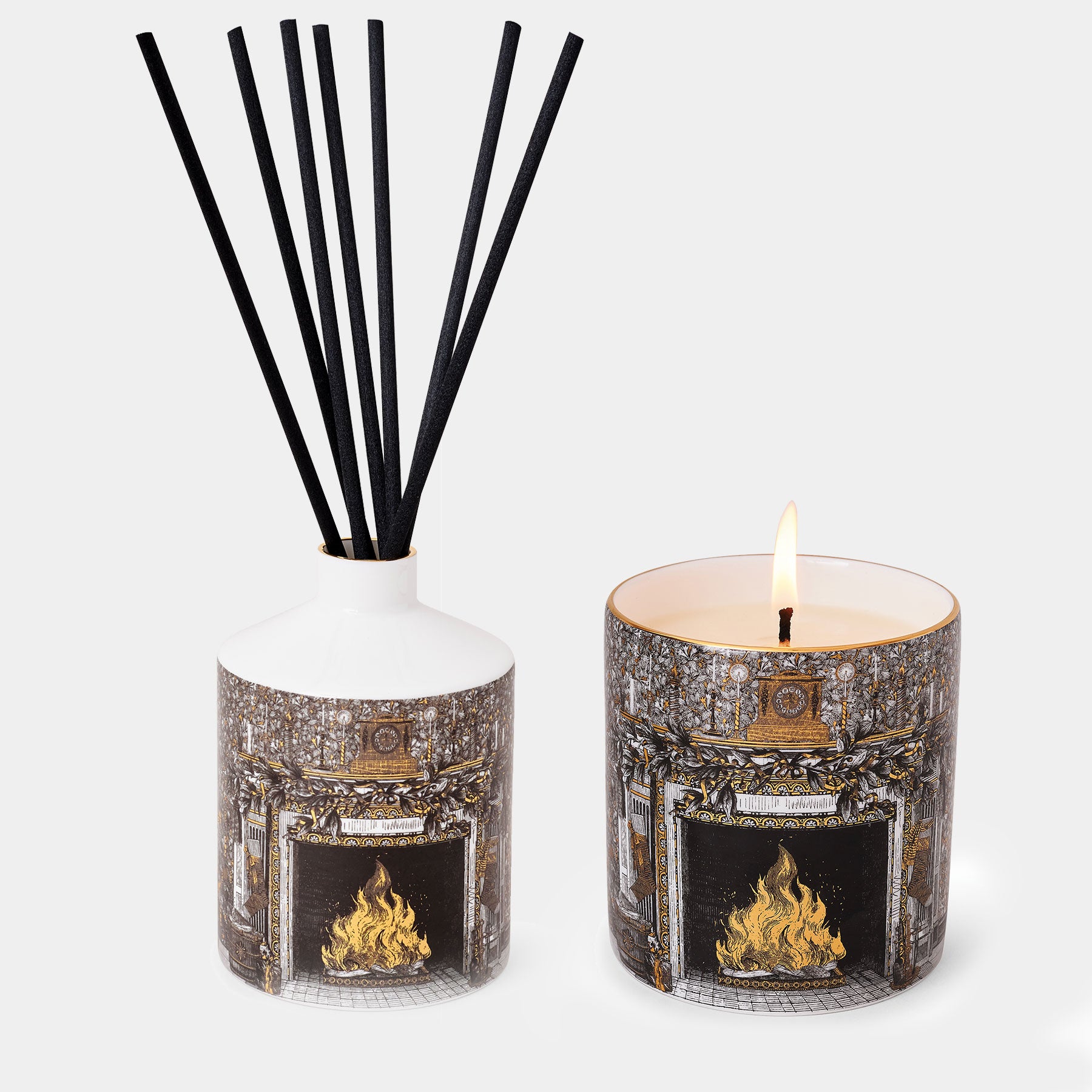 Home For Christmas Ceramic Candle & Diffuser Set