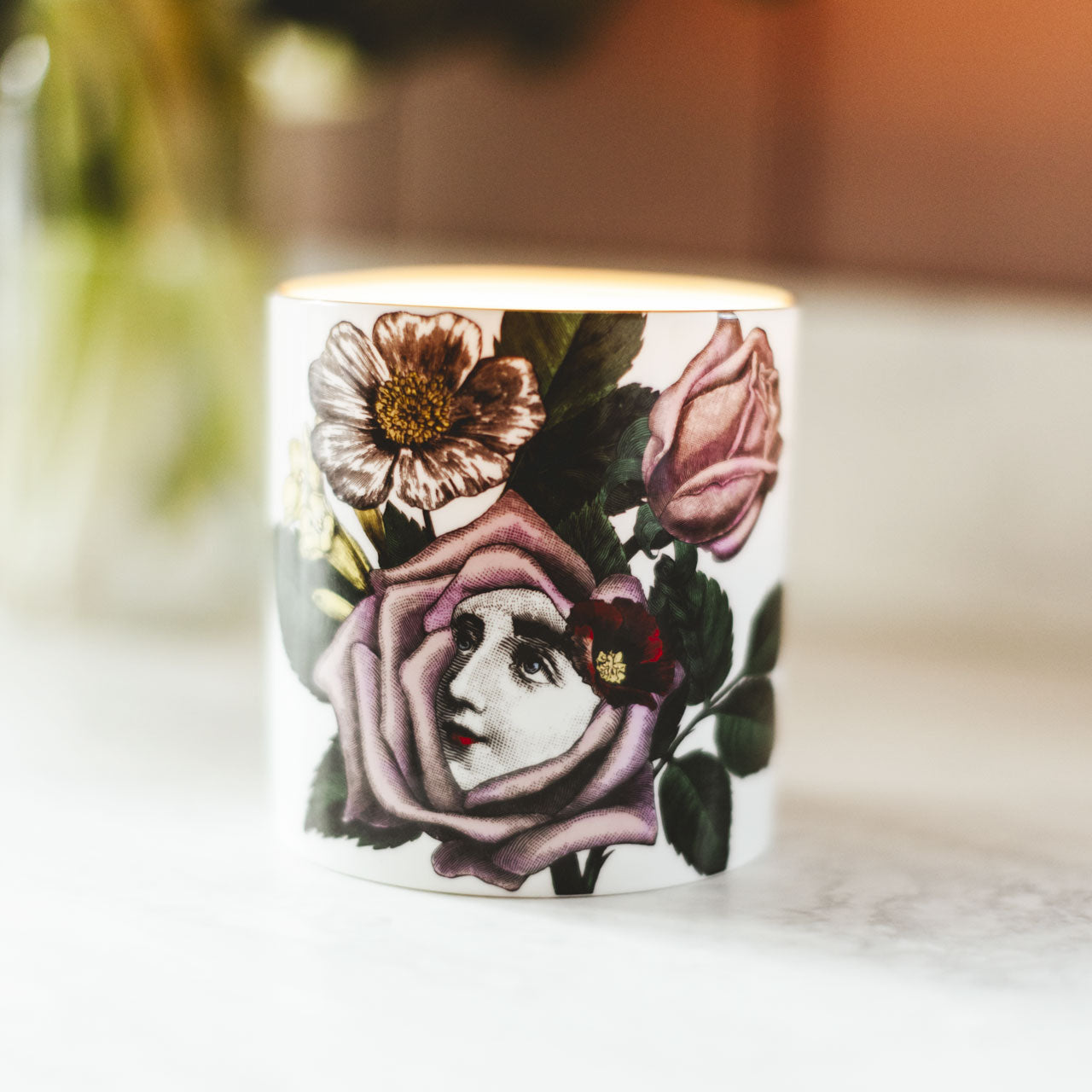 Rosa Ceramic Candle