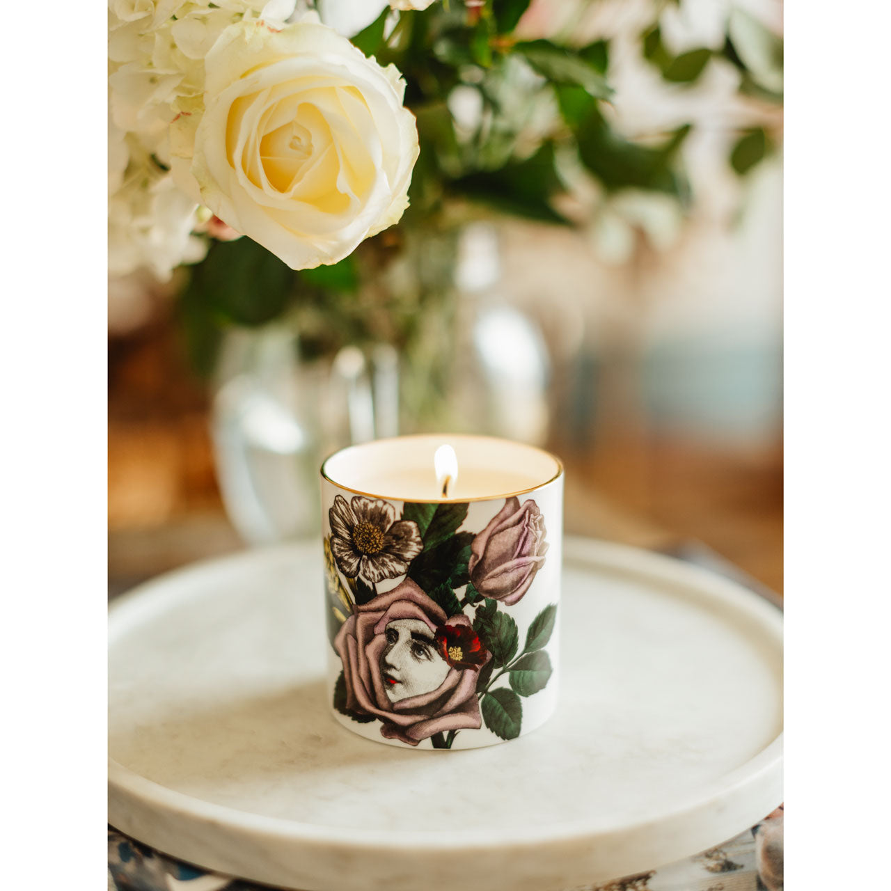 Rosa Ceramic Candle