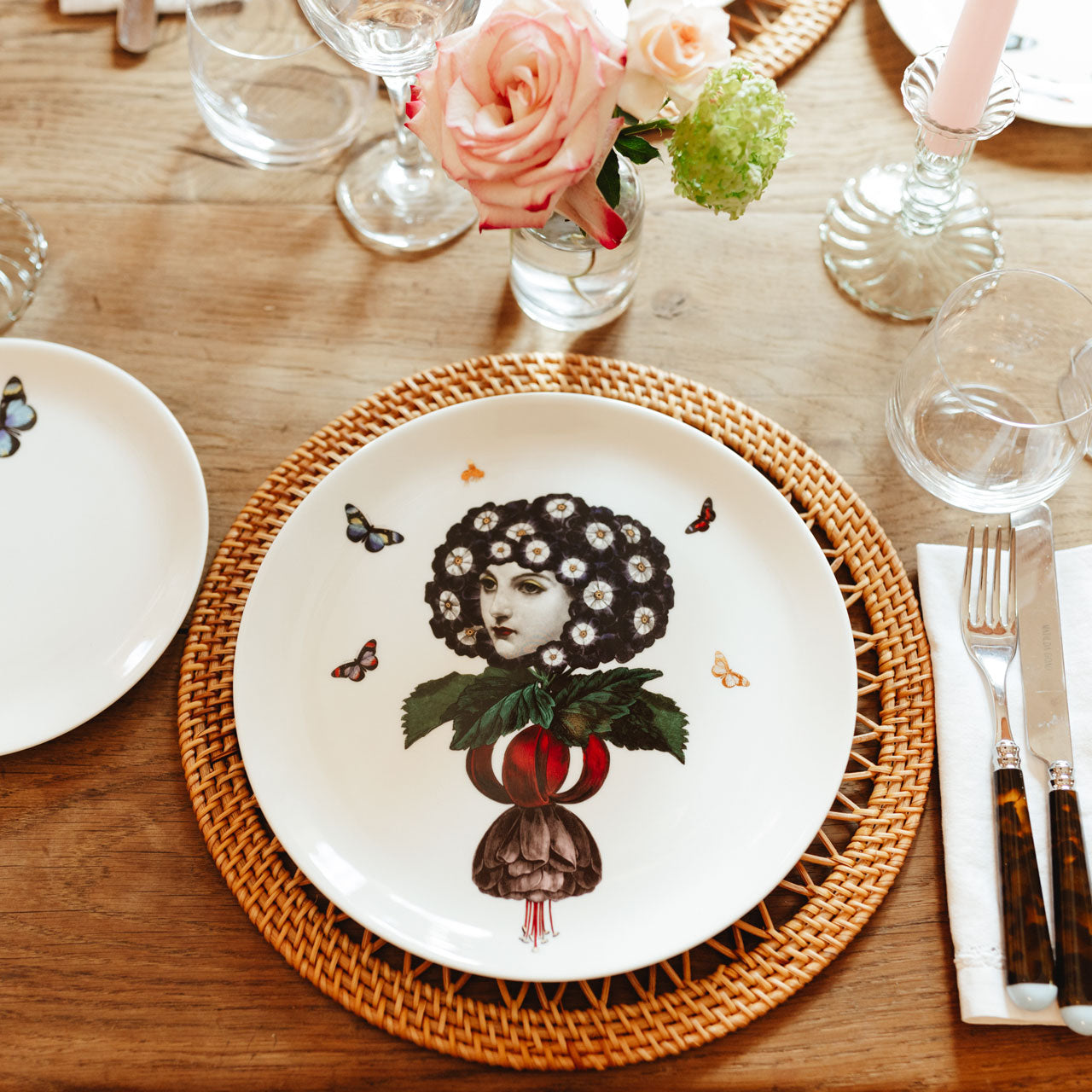 Eden 10" Fine China Plate - Set of 4