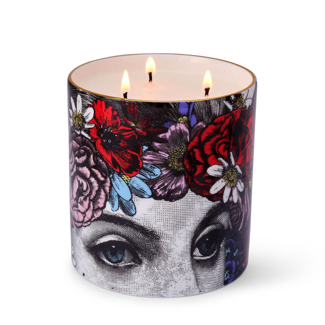 The Flower Lady 3 Wick Ceramic Candle ✨Special Edition✨