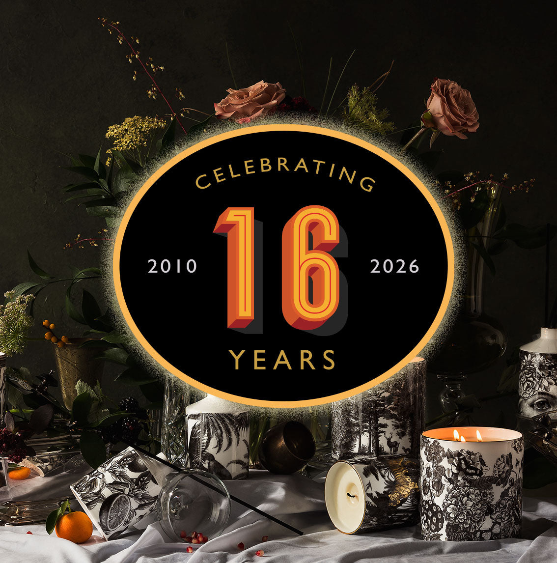 Our 16th birthday: £20 off every £100 you spend