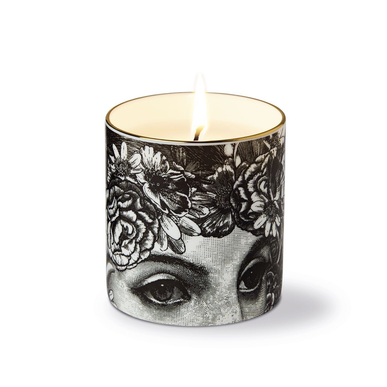 The Flower Lady Ceramic Candle - Chase and Wonder - Proudly Made in Britain