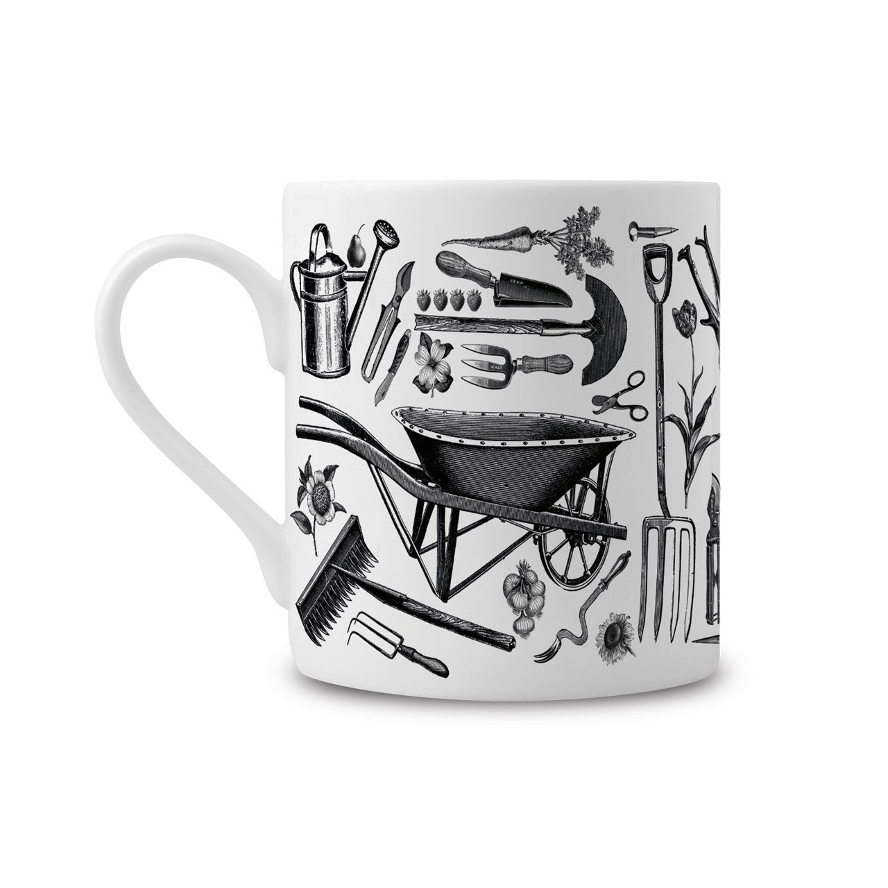 The Gardener's Fine China Mug - Chase and Wonder - Proudly Made in Britain