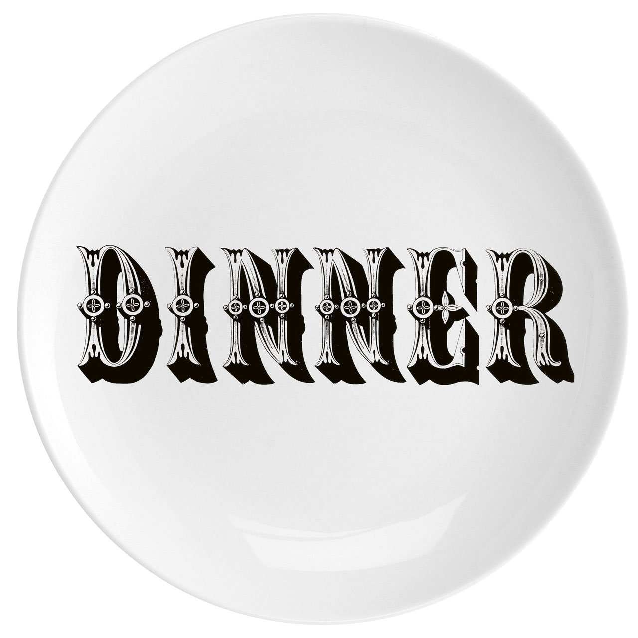 Dinner Fine China 10" Plate - Chase and Wonder - Proudly Made in Britain