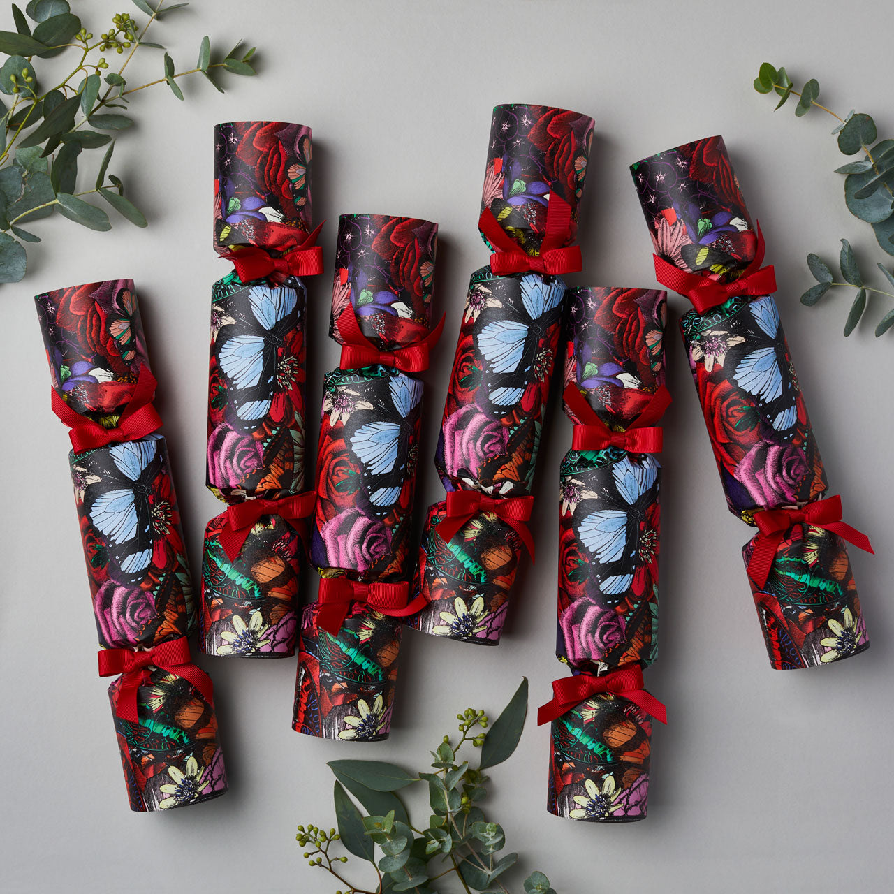 "Butterfly" Luxury Candle Christmas Crackers