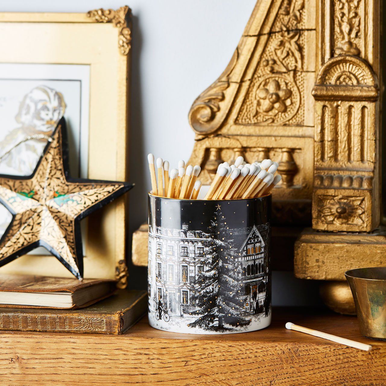 The Starry Night Ceramic Candle - Chase and Wonder - Proudly Made in Britain