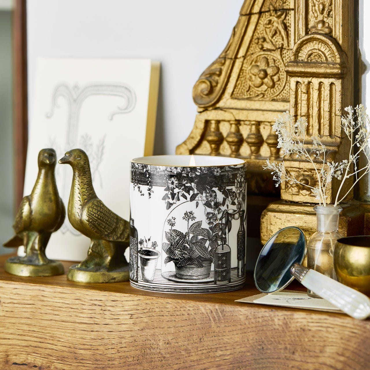 The Botanist Ceramic Candle - Chase and Wonder - Proudly Made in Britain