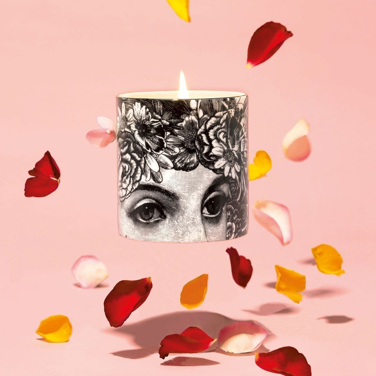 The Flower Lady Ceramic Candle - Chase and Wonder - Proudly Made in Britain