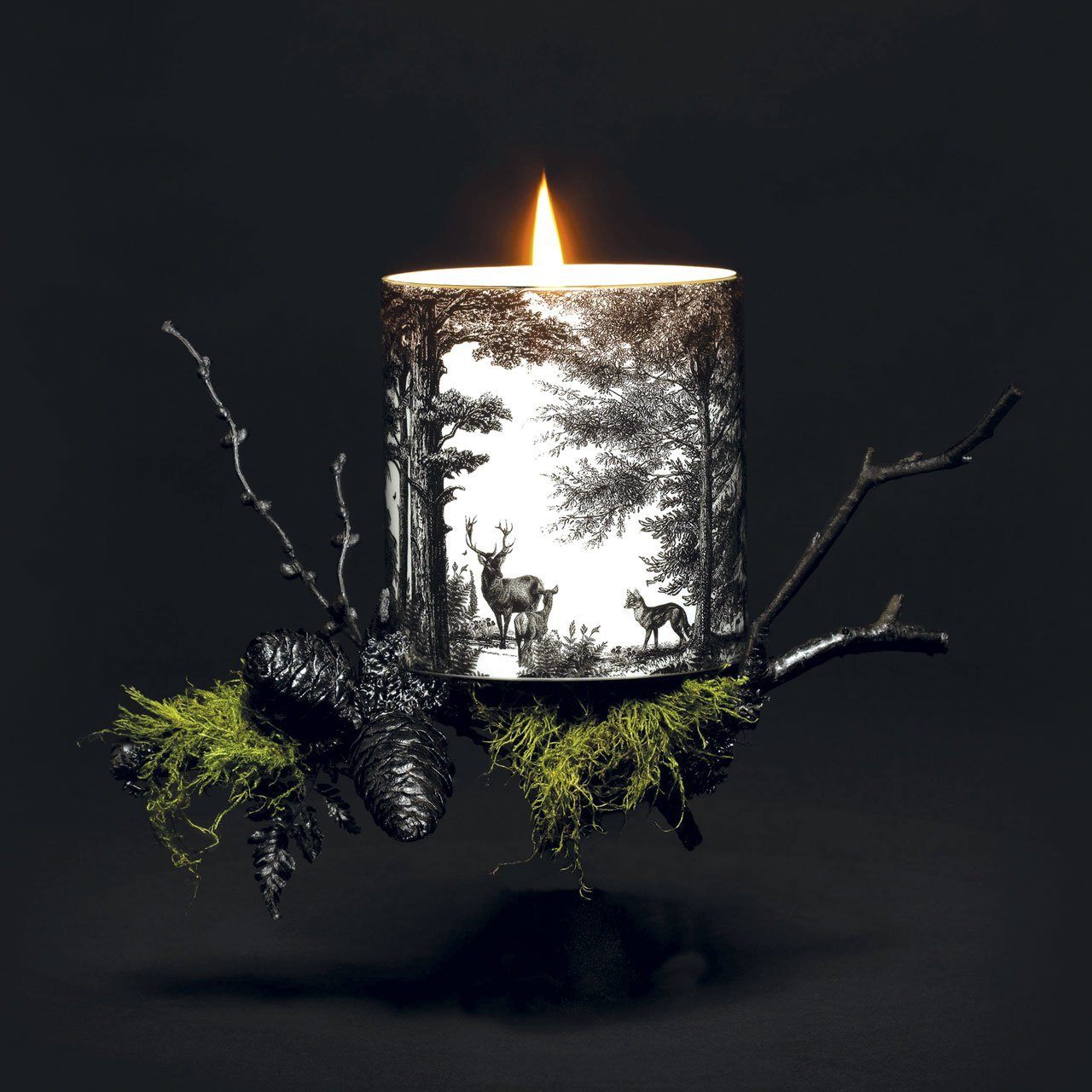 The Enchanted Forest Ceramic Candle - Chase and Wonder - Proudly Made in Britain