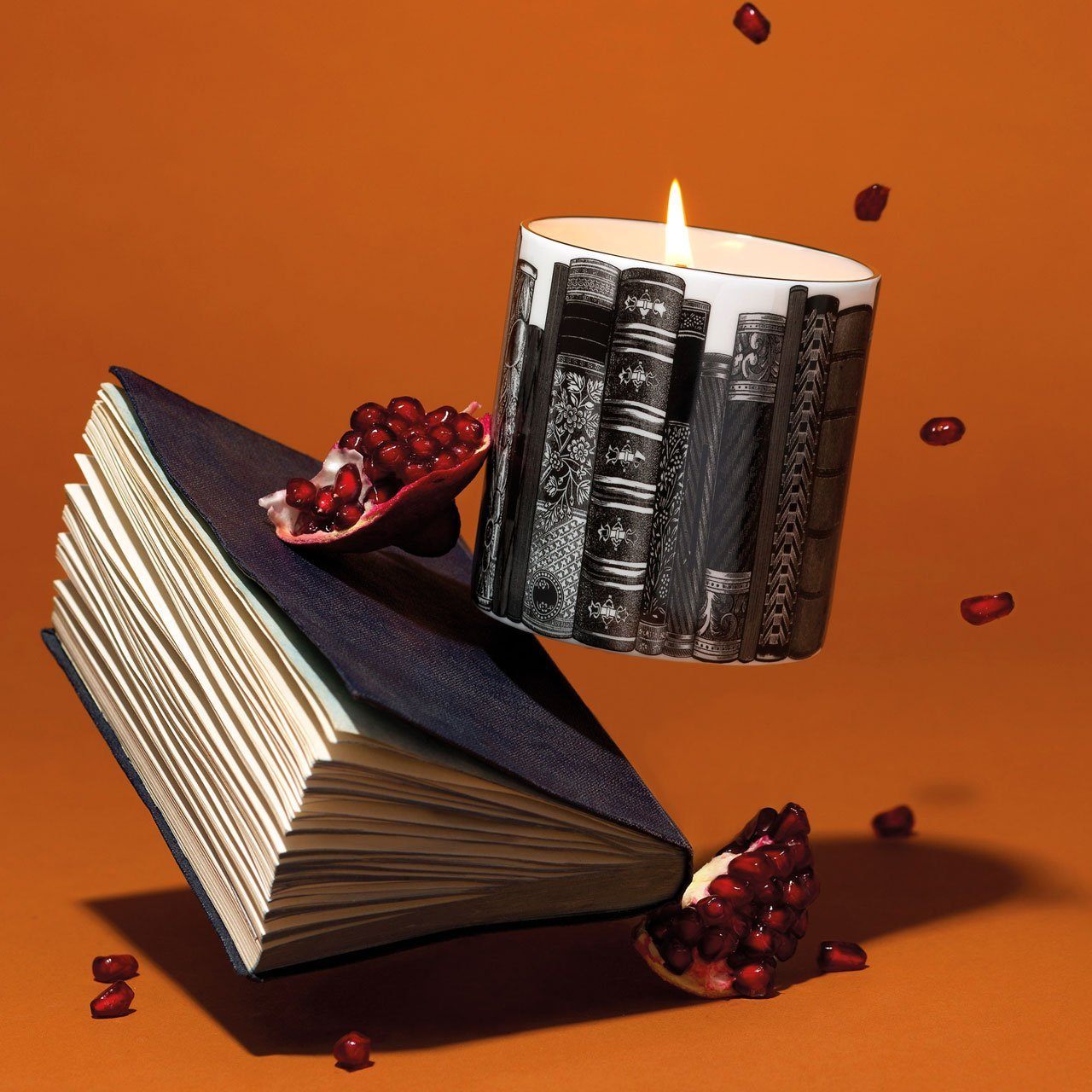 The Library Ceramic Candle - Chase and Wonder - Proudly Made in Britain