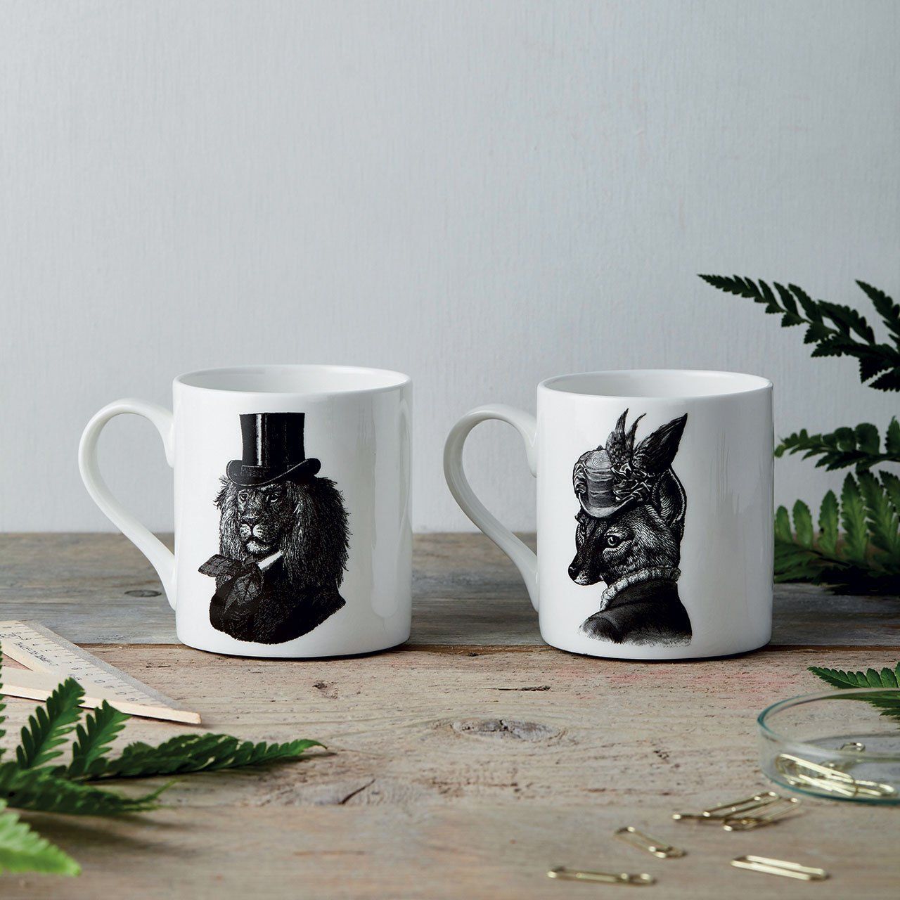 Foxy Lady Fine China Mug - Chase and Wonder - Proudly Made in Britain