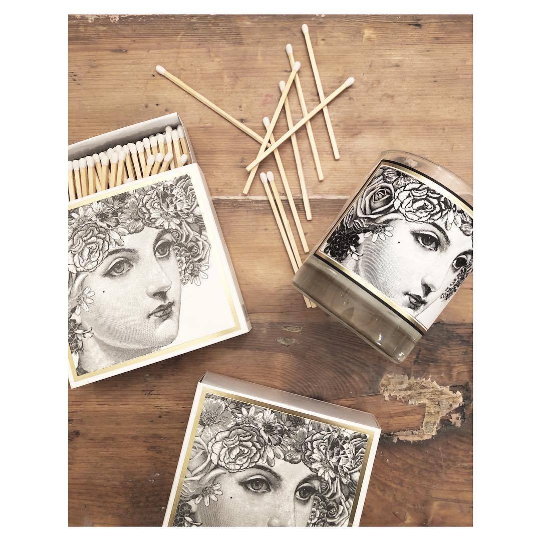 The Flower Lady Glass Candle - Chase and Wonder - Proudly Made in Britain