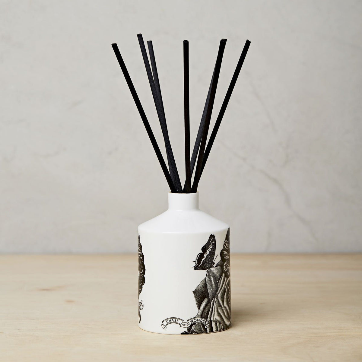 The Flower Lady Luxury Ceramic Reed Diffuser | Chase and Wonder