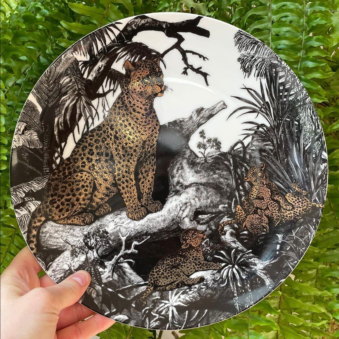 The Jungle 10" Fine China Plate