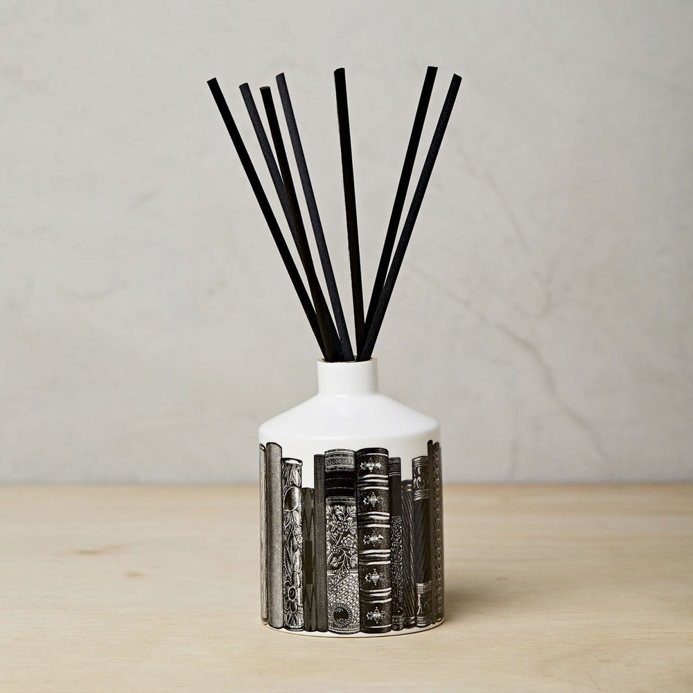 The Library Ceramic Luxury Reed Diffuser | Chase and Wonder