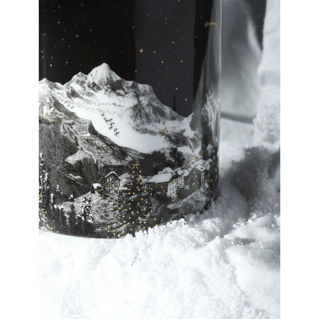 The Alpine Lodge Ceramic Candle