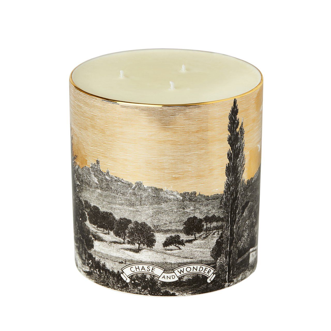 The Tuscan Sunset 3 Wick Scented Ceramic Candle