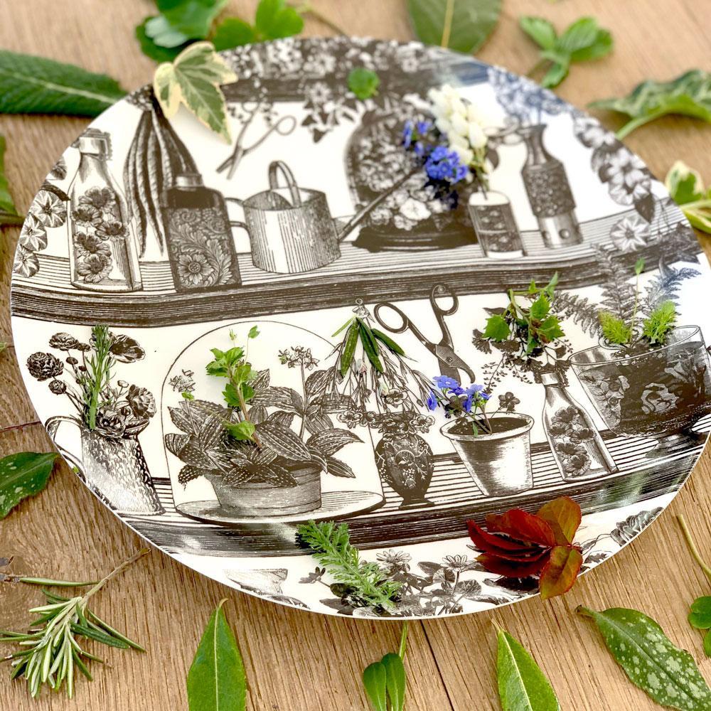 Botanist Fine China 10" Plate - Chase and Wonder - Proudly Made in Britain