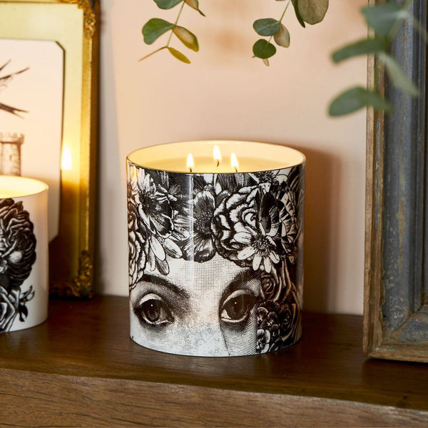 The Flower Lady 3 Wick Scented Ceramic Candle