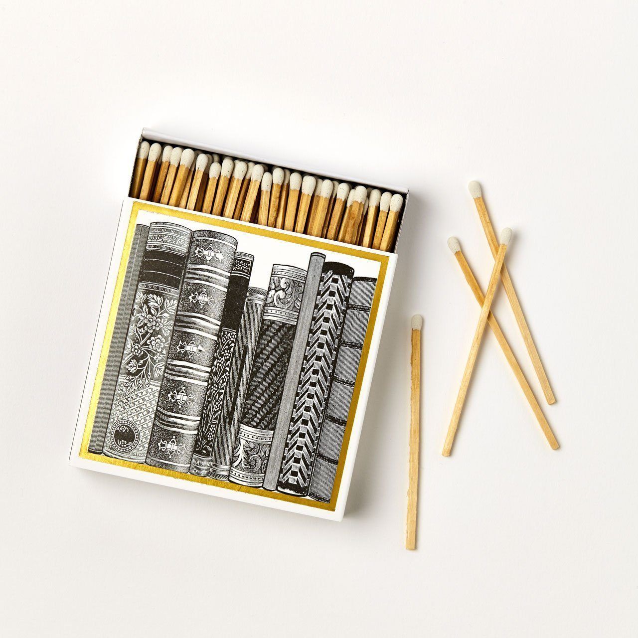 Library Luxury Matches - Chase and Wonder - Proudly Made in Britain